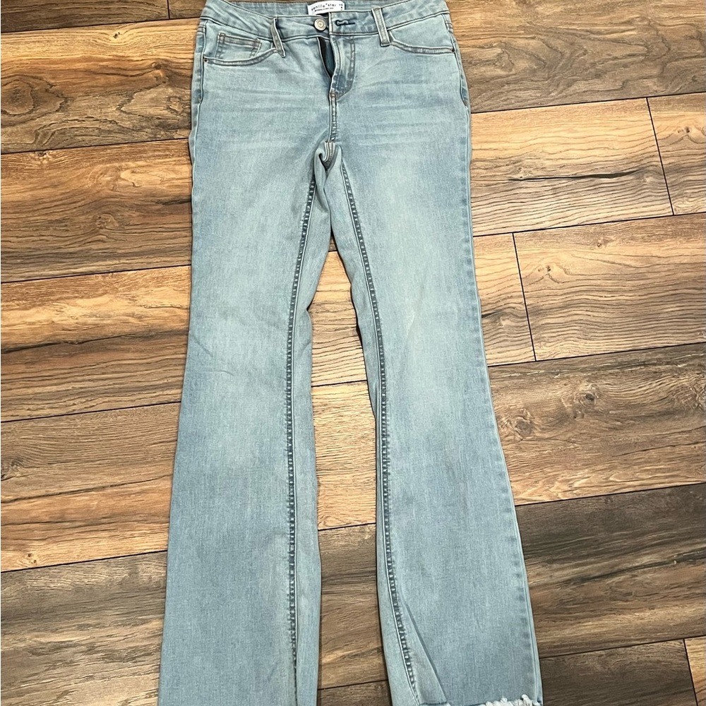 Vanilla Star Light Blue Flare Jeans